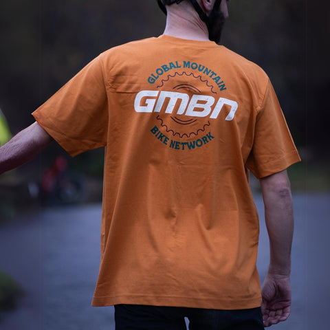 GMBN Emblem Oversized T-Shirt - Yellow