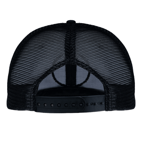 EMBN Globe Black Trucker Cap