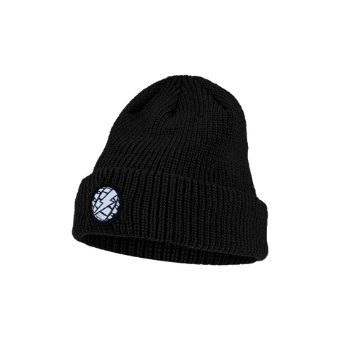 EMBN Globe Black Water Repellent Beanie