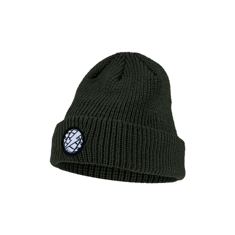 EMBN Globe Khaki Water Repellent Beanie