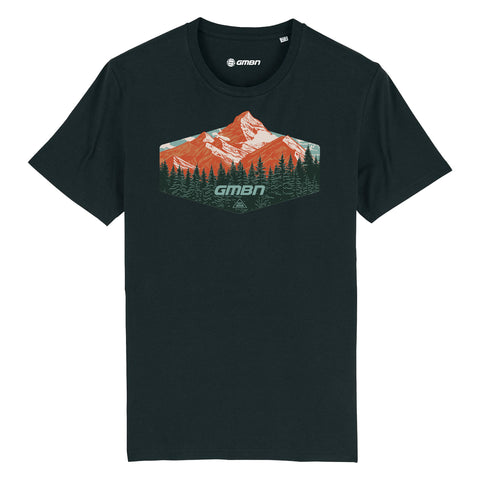 GMBN Forest Mountain T-Shirt - Black