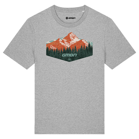 GMBN Forest Mountain T-Shirt - Heather Grey