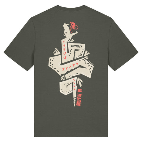 GMBN Droppin' In T-Shirt - Khaki