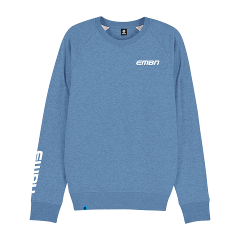 EMBN Label Mid Heather Blue Sweatshirt