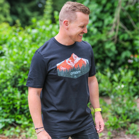 GMBN Forest Mountain T-Shirt - Black