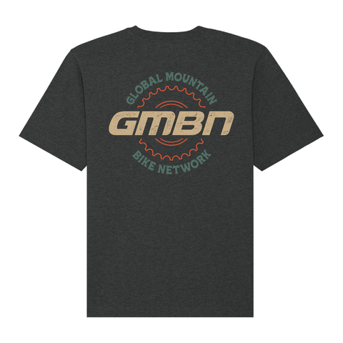 GMBN Emblem Oversized T-Shirt - Dark Heather Grey