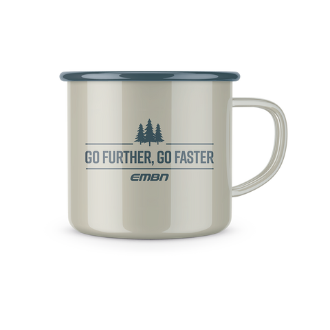 EMBN Further, Faster Enamel Mug