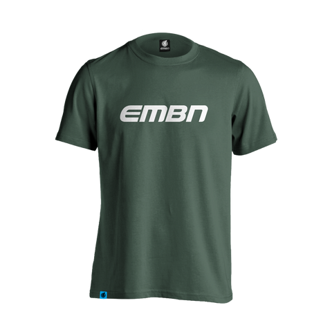 EMBN Word Logo T-Shirt - Forest Green