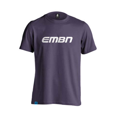 EMBN Word Logo T-Shirt - Plum