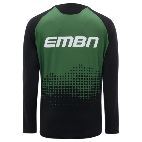 EMBN Gradient Green Long Sleeve Jersey