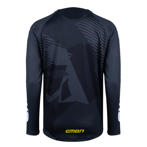 EMBN Abstract Black Long Sleeve Jersey