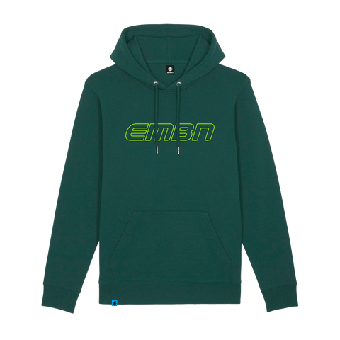 EMBN Outline Varsity Green Hoodie