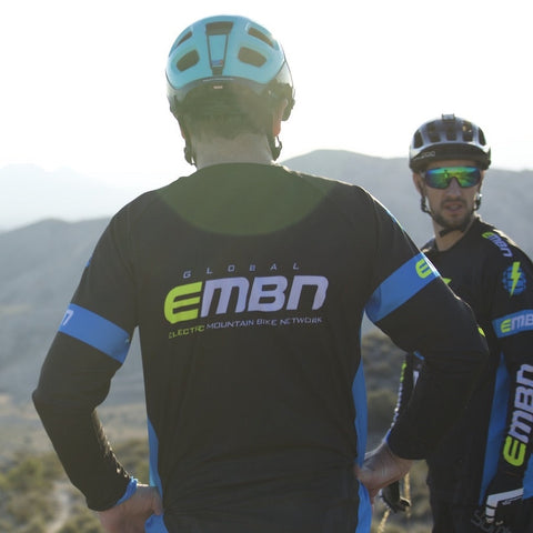 EMBN Team Jersey Long Sleeve - Black & Blue