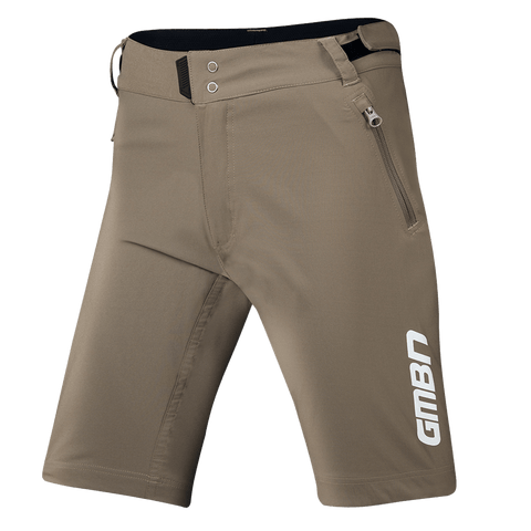 GMBN Women's MTB Team Shorts - Brown