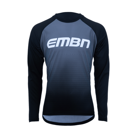 EMBN Gradient Grey Long Sleeve Jersey