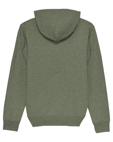 EMBN Label Mid Heather Khaki Hoodie