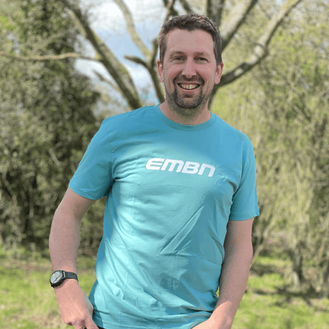 EMBN Word Logo T-Shirt - Teal