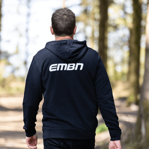 EMBN Core Black Zip Up Hoodie