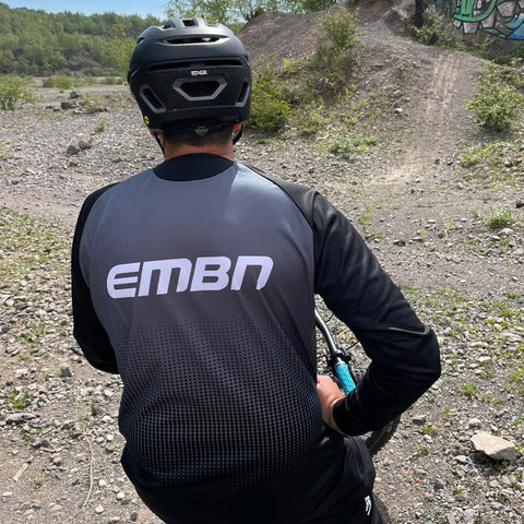 EMBN Gradient Grey Long Sleeve Jersey