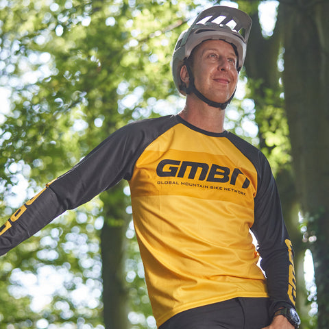 GMBN Descent Jersey Long Sleeve - Yellow