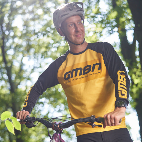 GMBN Descent Jersey Long Sleeve - Yellow