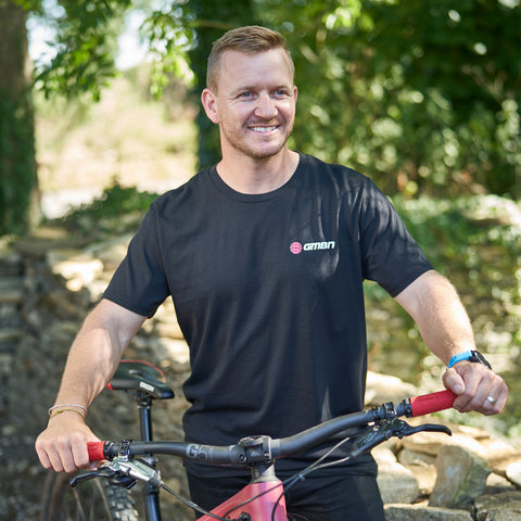 GMBN Label T-Shirt - Black