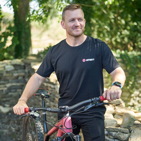 GMBN Label T-Shirt - Black