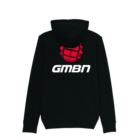 GMBN Classic Zip Up Hoodie - Black