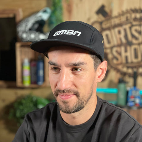 GMBN Core 5-Panel Cap - Black & White