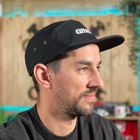 GMBN Core 5-Panel Cap - Black & White