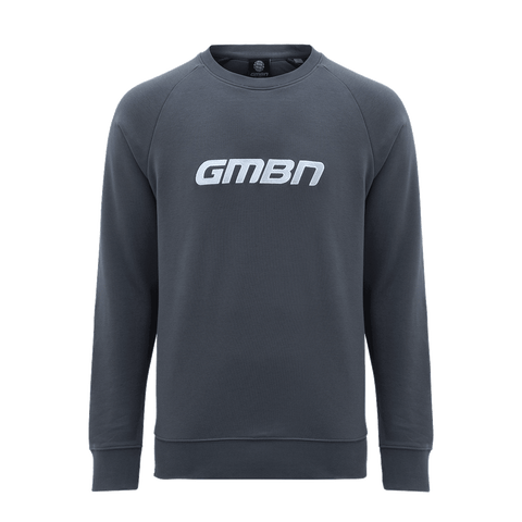 GMBN Embroidered Label Sweatshirt - Grey