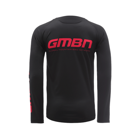 GMBN Descent Jersey Long Sleeve - Navy & Red