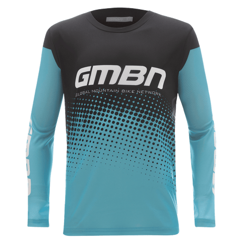 GMBN Kids Descent Jersey Long Sleeve - Gradient Blue