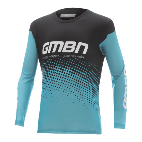 GMBN Kids Descent Jersey Long Sleeve - Gradient Blue