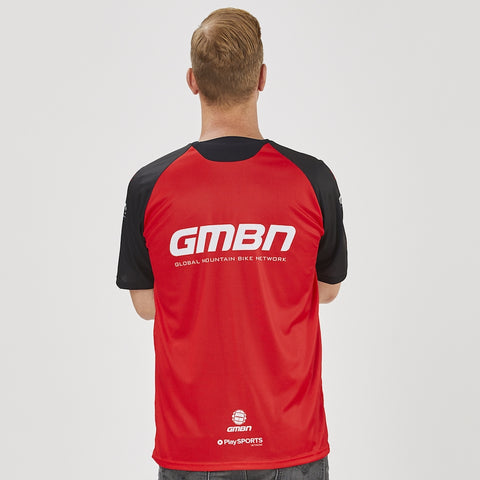 GMBN Park Jersey Short Sleeve - Red & Black