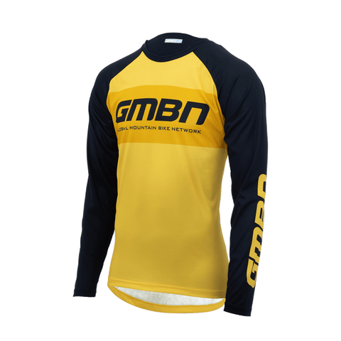 GMBN Descent Jersey Long Sleeve - Yellow