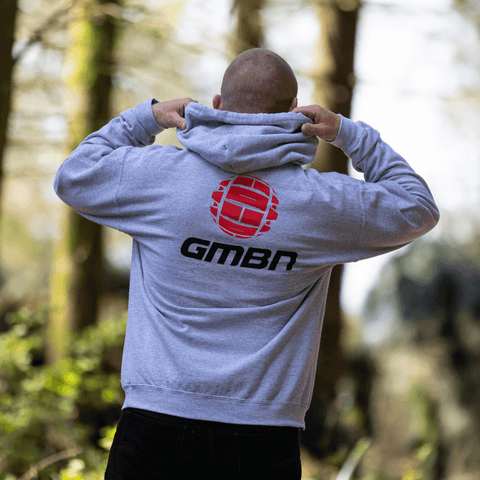 GMBN Classic Hoodie - Grey Marl