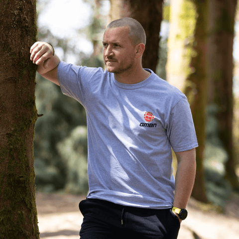 GMBN Classic T-Shirt - Grey Marl