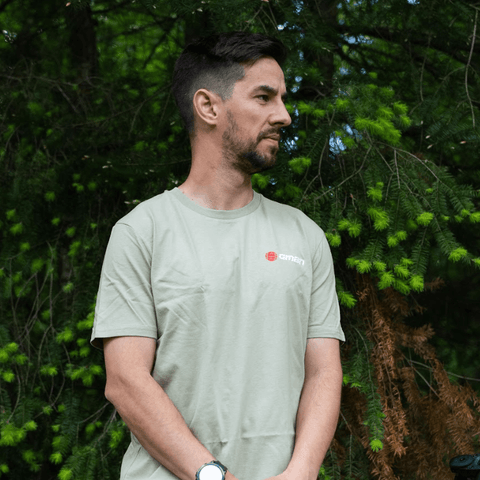 GMBN Label T-Shirt - Sage