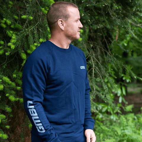 GMBN Label Sweatshirt - Navy