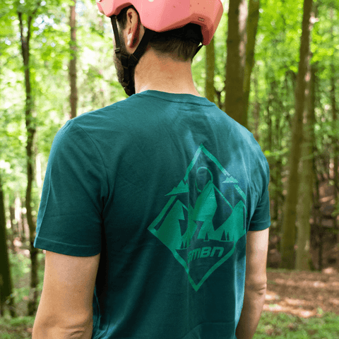 GMBN Mountains T-Shirt - Glazed Green