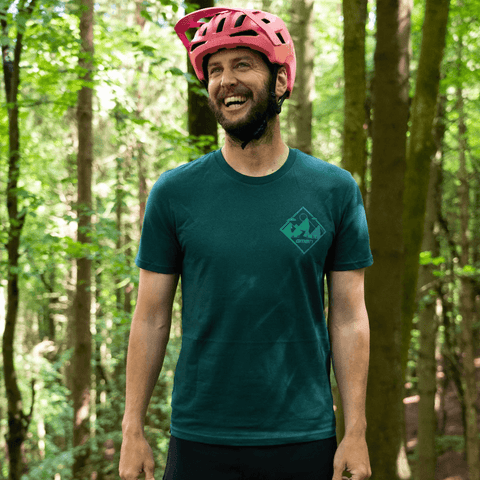 GMBN Mountains T-Shirt - Glazed Green