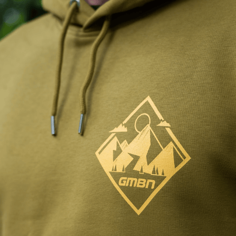 GMBN Mountains Hoodie - Olive