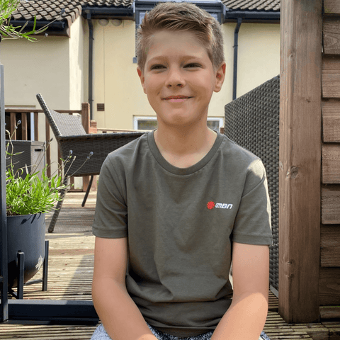 GMBN Kids Label Wood T-Shirt