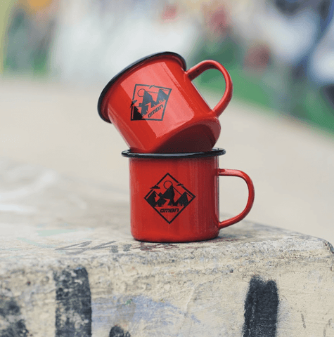 GMBN Mountains Enamel Mug