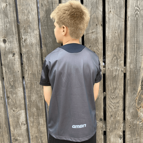 GMBN Kids Mountain Short Sleeve Jersey - Black