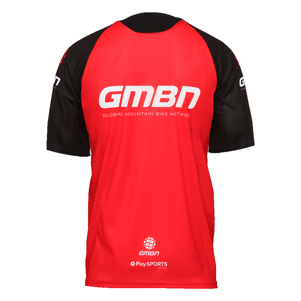 GMBN Park Jersey Short Sleeve - Red & Black