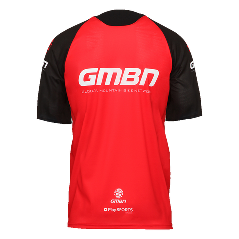 GMBN Park Jersey Short Sleeve - Red & Black