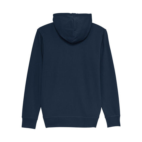 GMBN Label Zip Up Hoodie - Navy