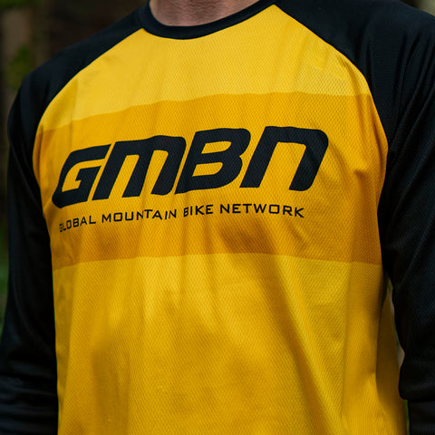 GMBN Descent Jersey Long Sleeve - Yellow